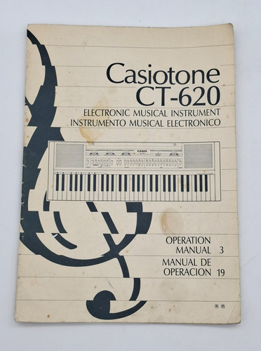Original casio 620 - casio, ct-620