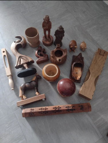 Vintage wooden joblot