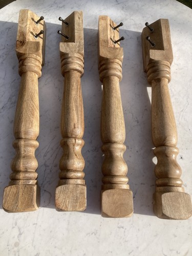 Indonesian hardwood table legs - indonesian,