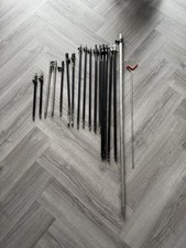 17 Different Length Bank Sticks And 1 Rod Rest