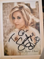 Sarah Jane Dunn Signed Photo