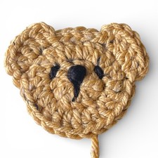 New Teddy Bear Applique Super