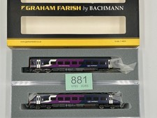 Graham Farish N 371-556 Class 158 2 car DMU 158791 in Northern Rail livery