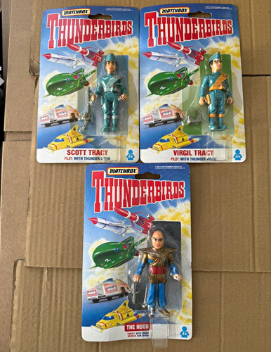 Matchbox thunderbirds fig lot - matchbox,