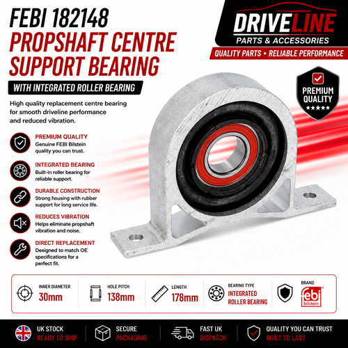 Febi 182148 propshaft centre - febi,