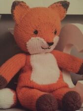 Knitting Pattern Fantastic Mr Fox Soft Toy 
