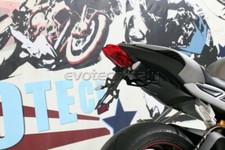 EVOTECH TRIUMPH STREET TRIPLE RS 2017-2025 RECLINING ADJUSTABLE LICENSE PLATE KIT