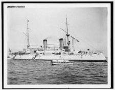 USS Olympia,American warships,cruisers,boats,Detroit Publishing Company,1905