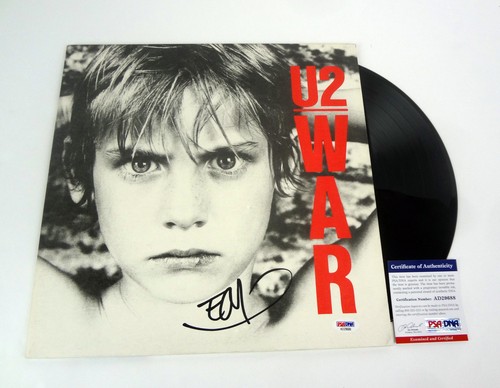 The edge signed autograph - the, u2