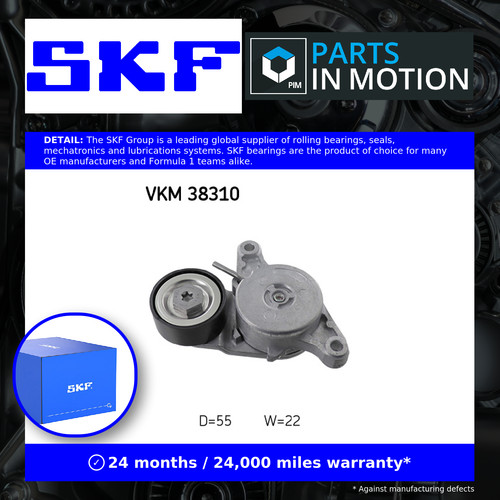 Aux belt tensioner fits mini - tensioner,
