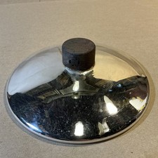 Vintage Oil Lamp Mercury Glass Reflector As Is INV-JDJ45