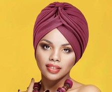 Women Muslim Stretch Turban