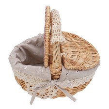 Hot Wicker Picnic Basket With