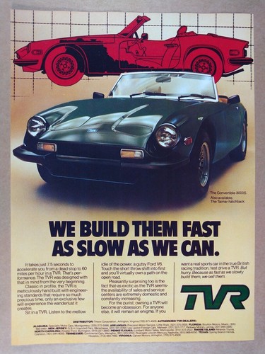 1979 tvr 3000s - 1979, convertible