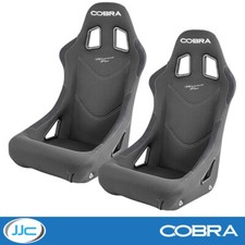 2 x Cobra Monaco Pro Grey FIA