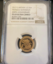 2017 Gold Proof Half Sovereign