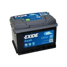 Battery For Renault Clio MK2 2.0 16V Sport Exide Excell 12V 60Ah 540CCA Type 075