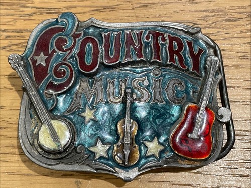 Country music belt - belt, buckle