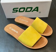 Soda Shoes Slide Flip Flops