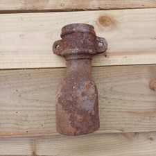 2 inch diameter cast iron gutter shoe / outlet