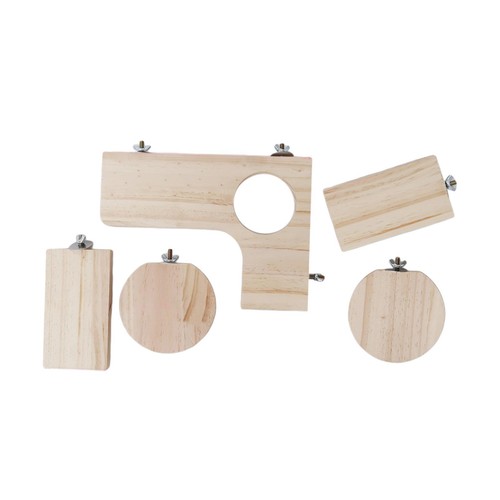 Hamster wooden set - hamster,