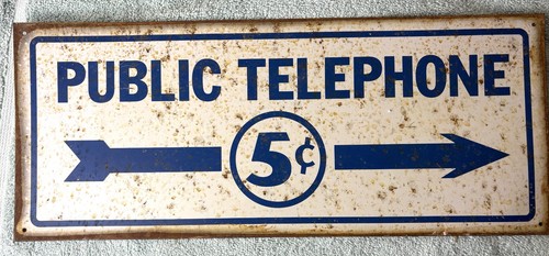 Vintage style public telephone - vintage,