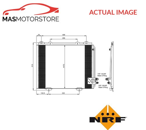 Air con condenser nrf - air,