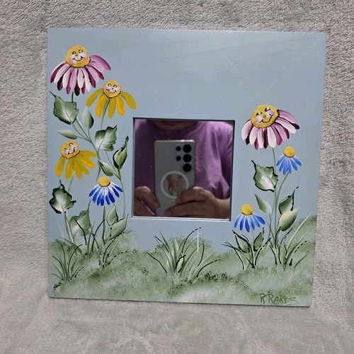 Robin painted nest wooden - robin's,