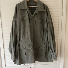 Vintage Land Rover Green Jacket (Size XL)