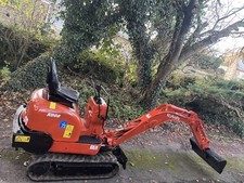 Kubota K008 MICRO EXCAVATOR MINI DIGGER ROLL BAR 