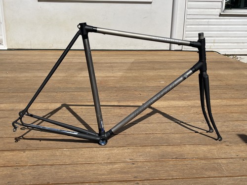 Raleigh 755ti titanium frame - titanium,