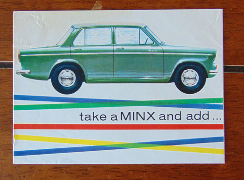 Hillman minx take - hillman,