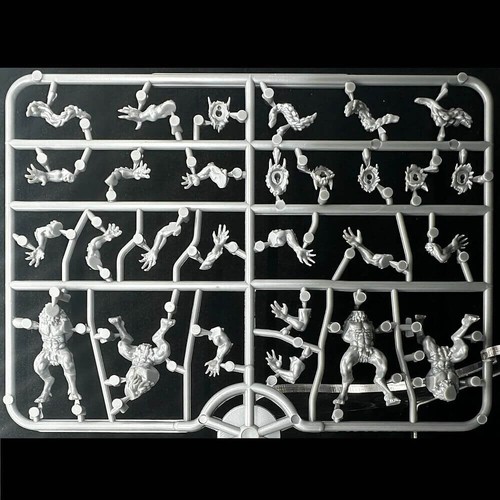 28mm werewolves single sprue - werewolves,