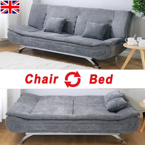 Fabric sofa bed - bed, recliner