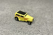 Micro Machines Ford  '32 Chopped Custom  Hot Rod Yellow Galoob 1989