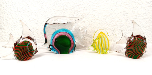 Art glass angel - 4, hand