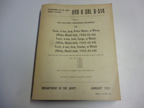 Army supply field - , maintenance
