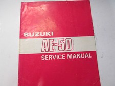 OE SUZUKI AE50 SERVICE MANUAL 99500-10330-01E