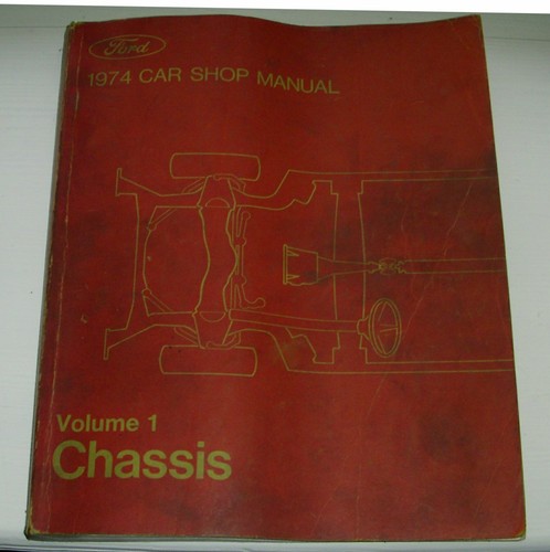 1974 ford car shop - 1974, manual