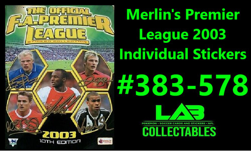 Merlin premier league 2003 - merlin's,