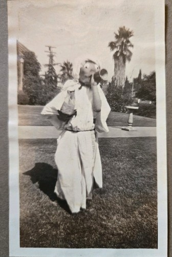Antique halloween photograph - antique,