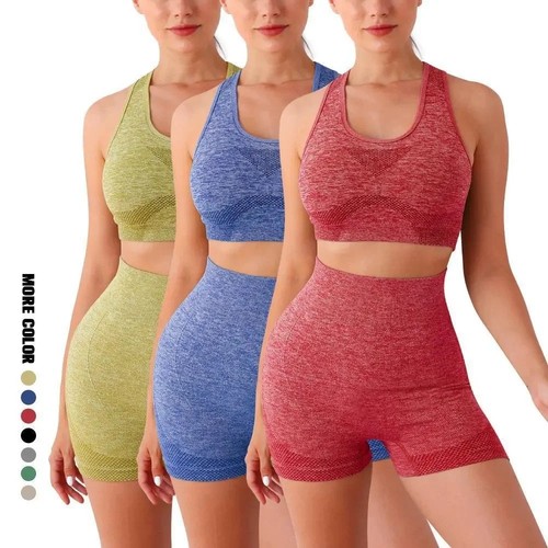 Seamless women yoga set - seamless,