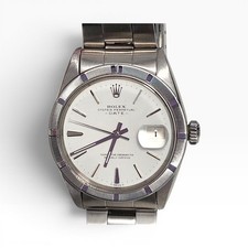 Rolex date white dial - mm,