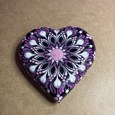 HandPainted Mandala Stone