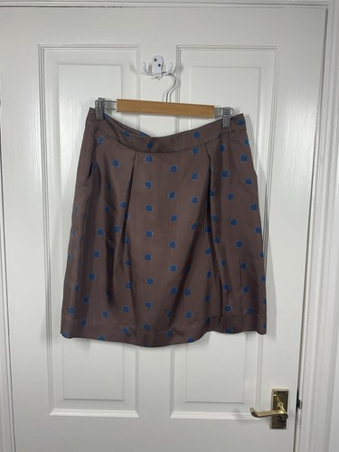 Toast silk short - short, brown
