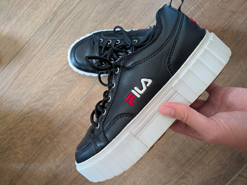 Fila sandblast low platform - fila,