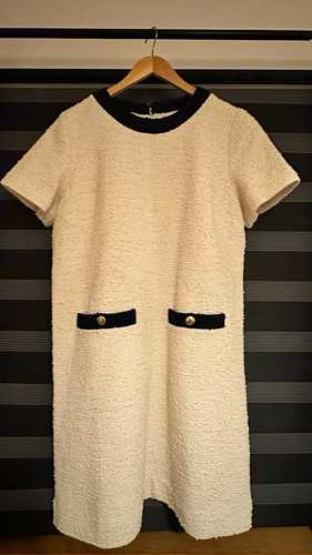 Joules ivory navy - navy, shift
