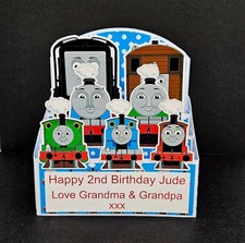 Thomas The Tank Engine Personalised Birthday Greetings Card
