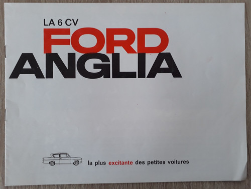 Ford anglia 105e brochure - 105e,