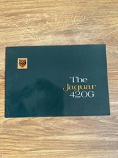 Jaguar 420G original sales brochure